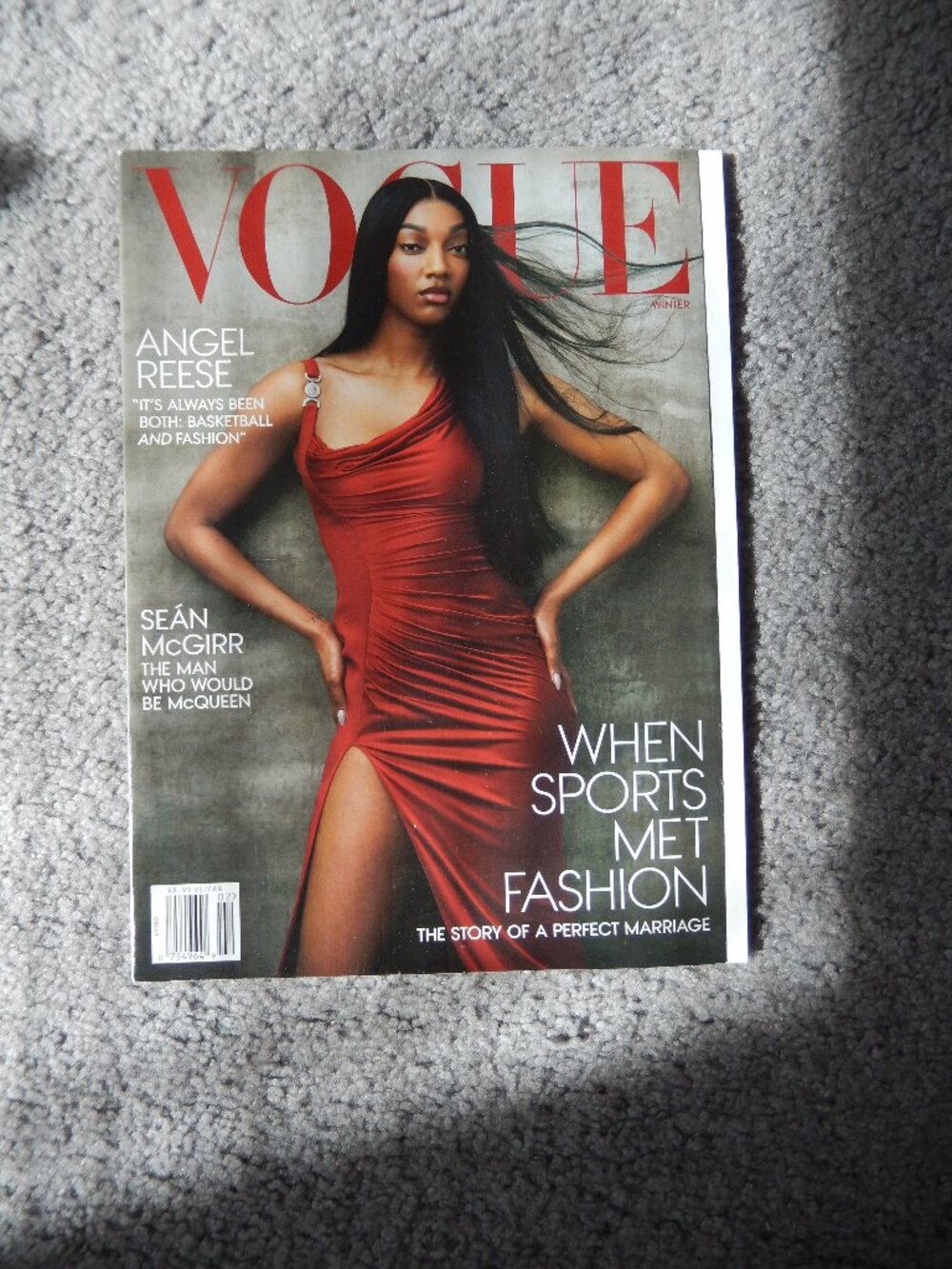 Angel Reese Vogue Magazine (Winter 2025)